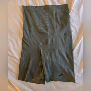 Nike Green Maternity Biker Shorts